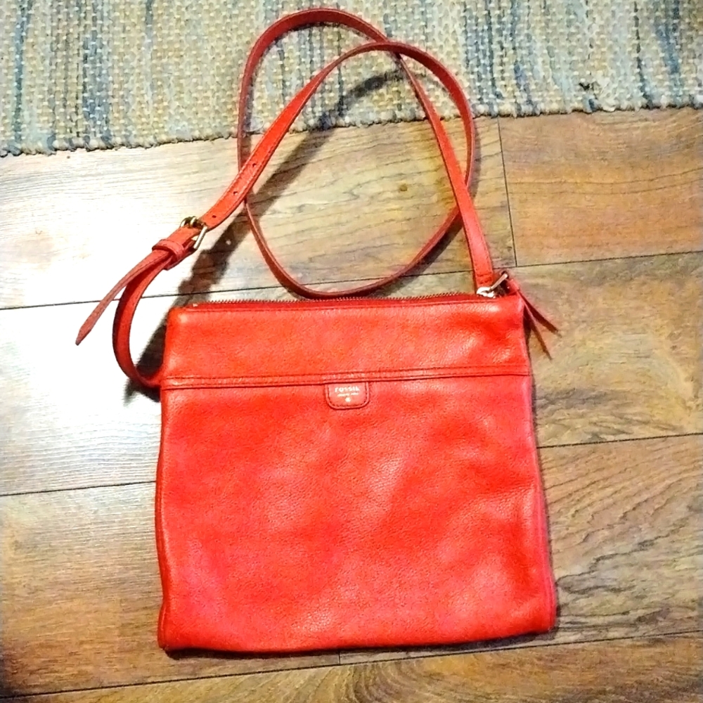 Fossil Buttery Leather Crossbody Purse